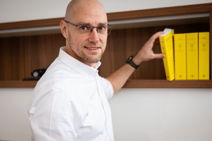 Herr Dür im Portrait